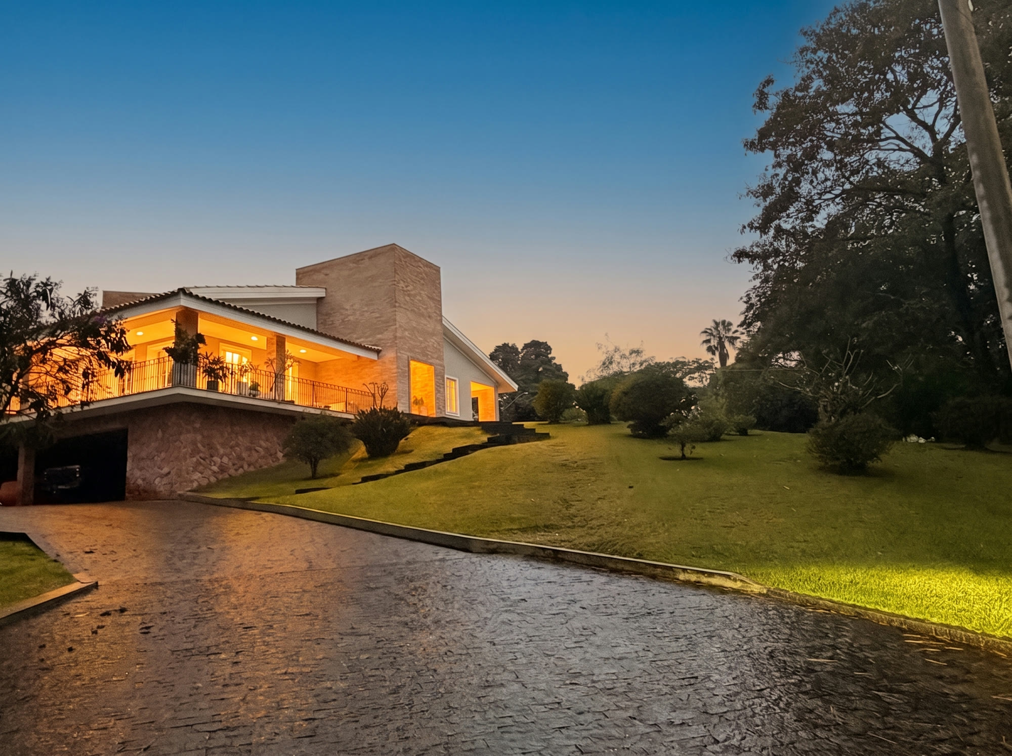 Uma casa com cara de casa, no Santa Maria