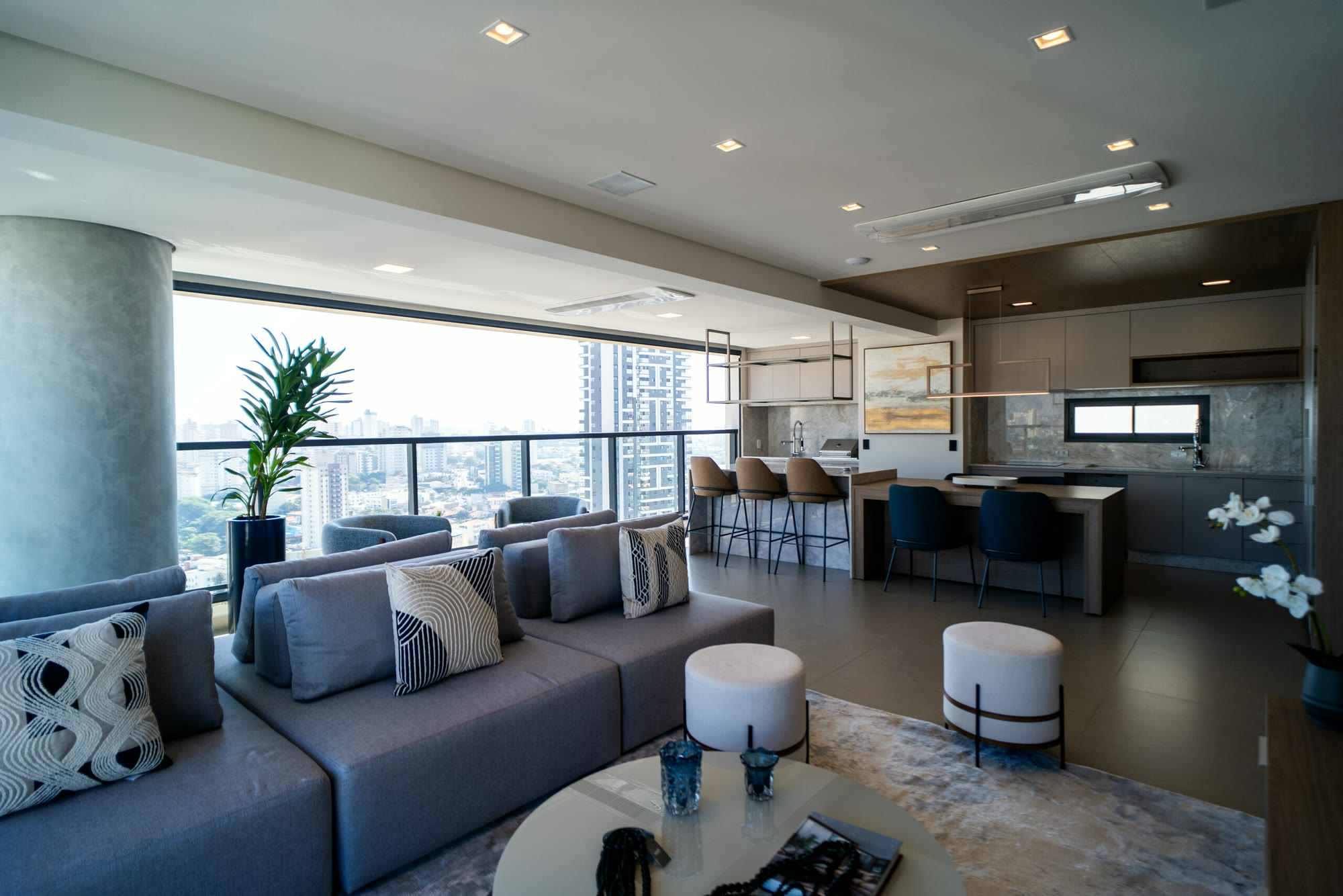 Apartamento Ícone Mobiliado e Vista