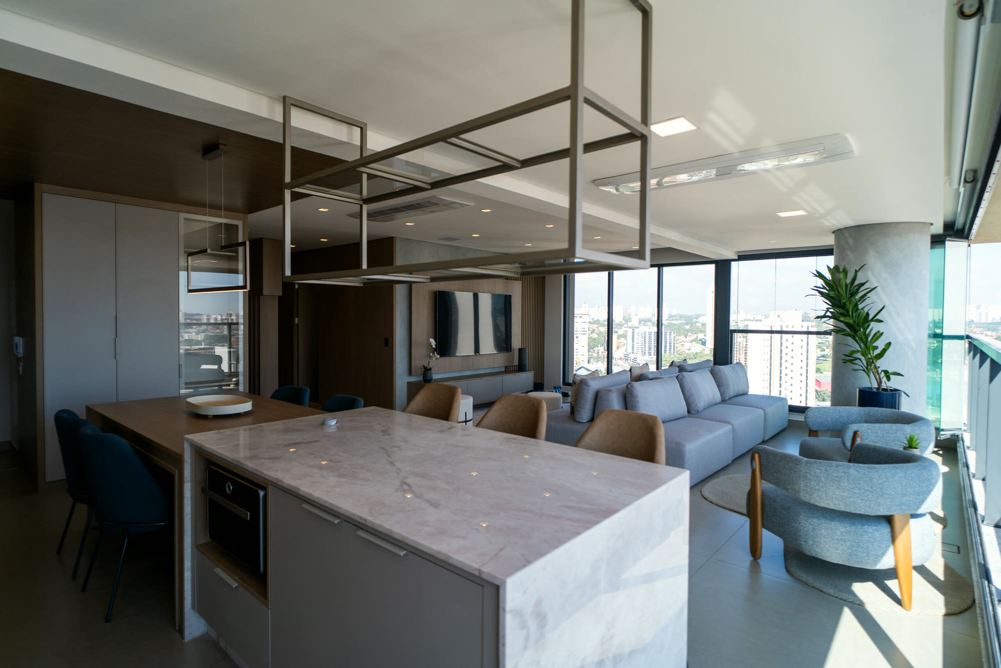 Apartamento Ícone Mobiliado e Vista